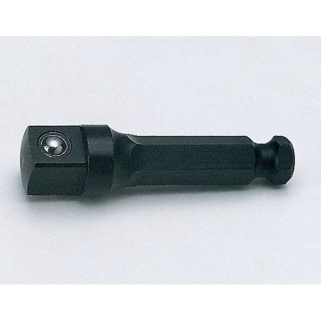 Ko-Ken Adaptor 3/8 Square 50mm Ball type 5/16 Hex Drive 120-50B